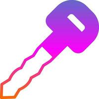 Car key Vector Icon Design