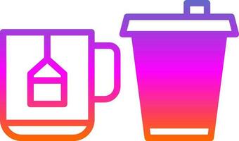 Cups Vector Icon Design