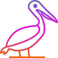 Pelican Vector Icon Design