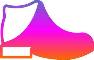 Ski boot Vector Icon Design