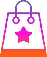 Shopping bag Vector Icon Design