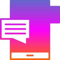 Conversation Vector Icon Design