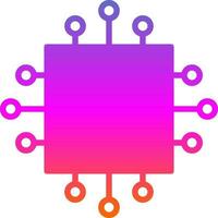 Artificial intelligence Vector Icon Design