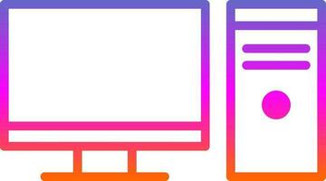 Computer Vector Icon Design