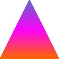 Triangle Vector Icon Design