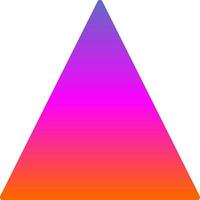 Triangle Vector Icon Design