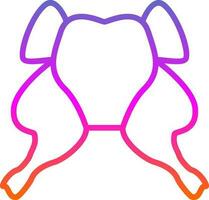 Chicken Vector Icon Design