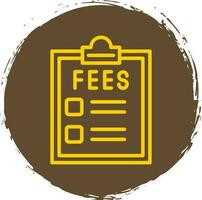 Fees Vector Icon Design