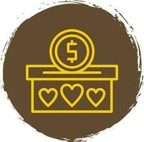 Donation Vector Icon Design