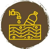 Water pollution Vector Icon Design