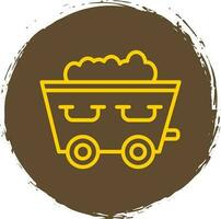 Trolley Vector Icon Design