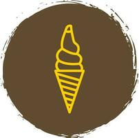 diseño de icono de vector de helado