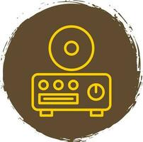 CD player Vector Icon Design