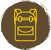 Backpack Vector Icon Design