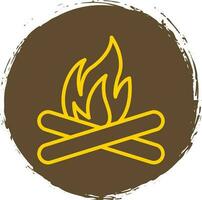 Bonfire Vector Icon Design