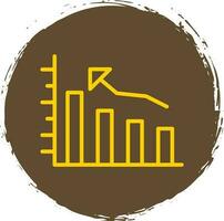 Bar graph Vector Icon Design