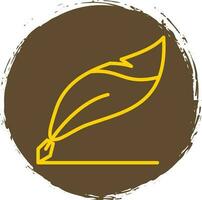 Quill pen Vector Icon Design