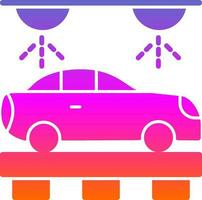 Car wash Vector Icon Design