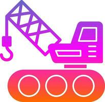 Crane Vector Icon Design