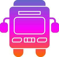 Bus Vector Icon Design