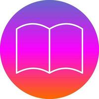 Manual book Vector Icon Design