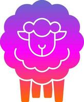 Sheep Vector Icon Design