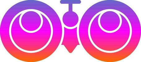Binocular Vector Icon Design