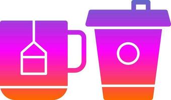 Cups Vector Icon Design