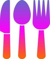 Cutlery Vector Icon Design