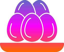 Eggs Vector Icon Design