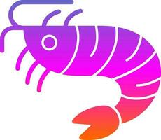 Shrimp Vector Icon Design