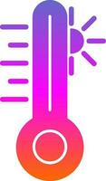 Thermometer Vector Icon Design