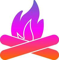 Bonfire Vector Icon Design