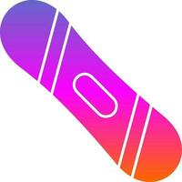 tabla de snowboard vector icono diseño