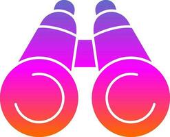 Binoculars Vector Icon Design