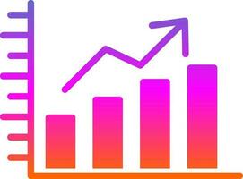 Graph Vector Icon Design