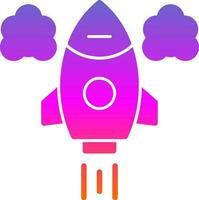 Rocket Vector Icon Design