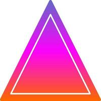 Triangle Vector Icon Design