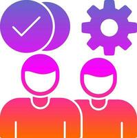 Teamwork Vector Icon Design