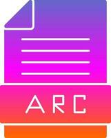 Arc Vector Icon Design