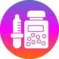 Solvent Vector Icon Design