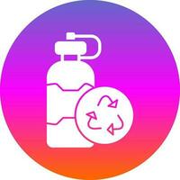 Reusable bottle Vector Icon Design