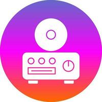 CD player Vector Icon Design