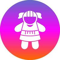 Doll Vector Icon Design