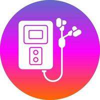 Walkman Vector Icon Design