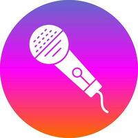 Mic Vector Icon Design