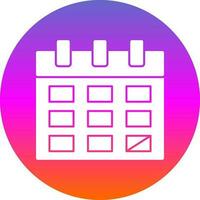 diseño de icono de vector de calendario