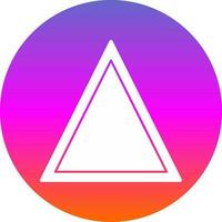 Triangle Vector Icon Design