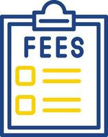 Fees Vector Icon Design