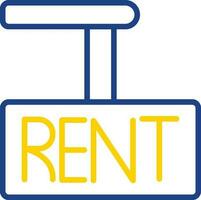 Rent Vector Icon Design